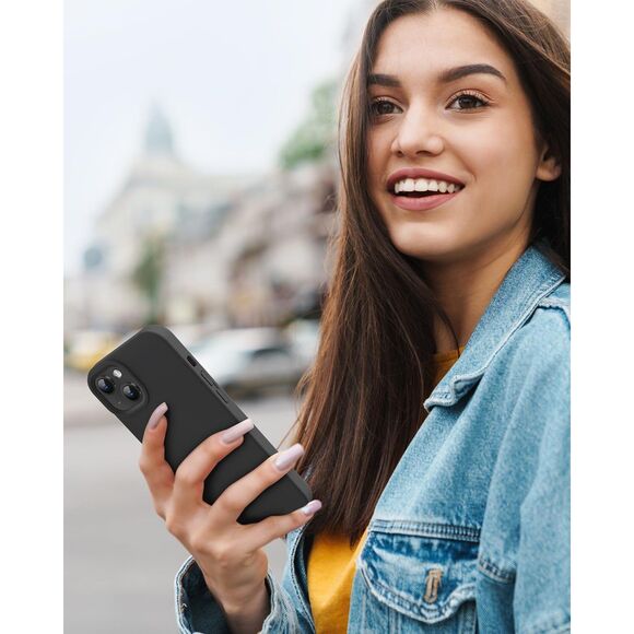 Iphone 15, 6.1 Silicone Case‎ Black (3922) - Picture 7 of 7